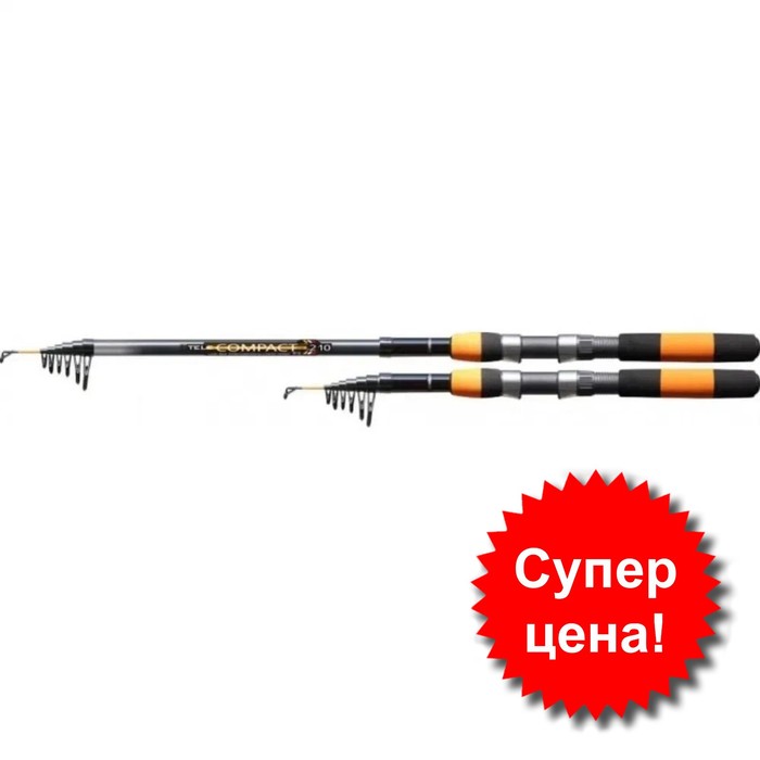 

Спиннинг телескопический SIWEIDA COMPACT, 30-60 г, длина 2,1 м, композит