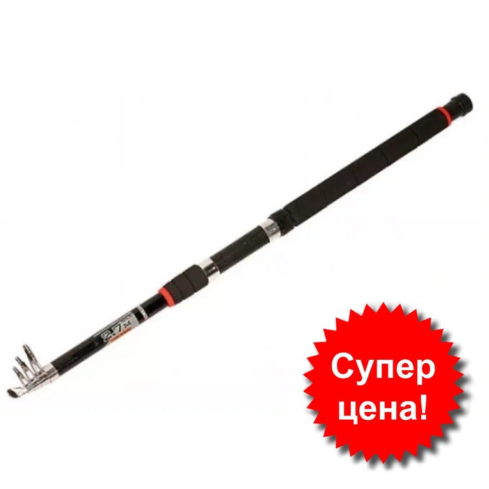 

Спиннинг телескопический SIWEIDA LEOPARD, 100-250 г, длина 2,7 м, в чехле