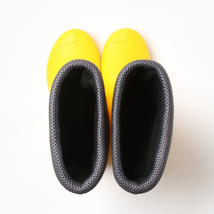 фото Сапоги женские "аврора" с вкладышем, жёлтый, размер 38-39 janette