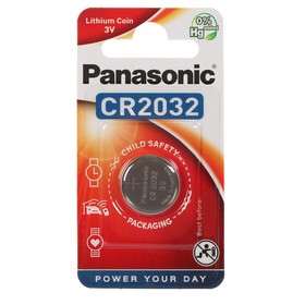 Батарейка литиевая Panasonic Lithium Power, CR2032-1BL, 3В, блистер, 1 шт от Сима-ленд