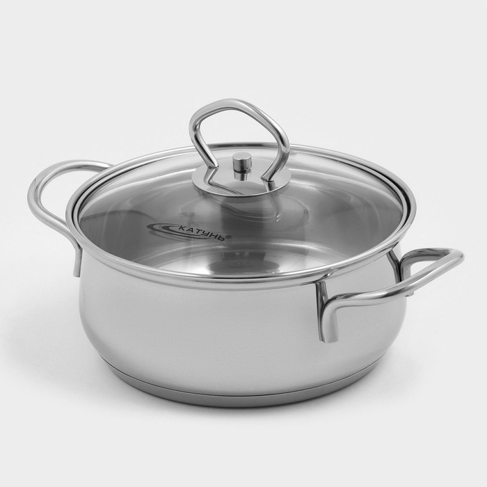 Кастрюля 1,3 л "Лира", с крышкой