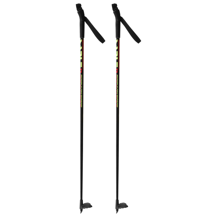 Палки лыжные стеклопластиковые, длина 100 см, цвета МИКС палки лыжные стеклопластиковые цст 120 см цвета микс