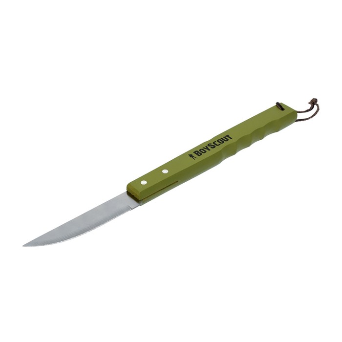 Нож для барбекю BOYSCOUT, 40 см, нержавеющая сталь лопатка для барбекю boyscout нержавеющая сталь 41 см