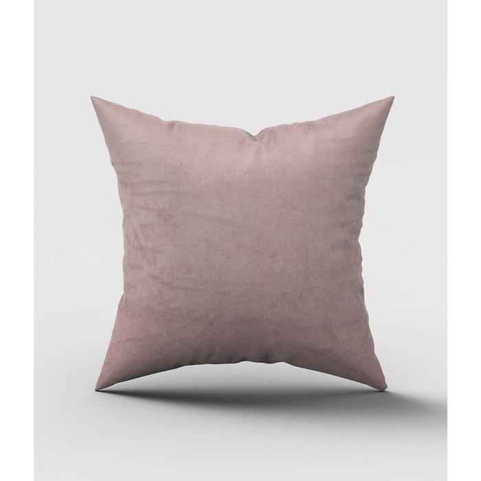 Подушка декоративная «Велюр», размер 40x40 см, цвет лиловый декоративная подушка mypuff ментол объемный велюр pil 504