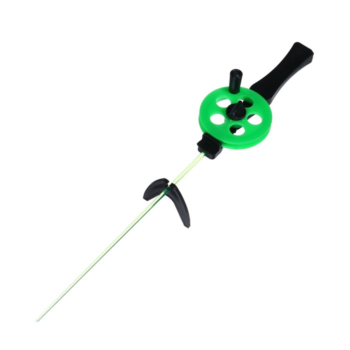 Удочка зимняя Профи УП-3 ручка пластик, хлыст поликарбонат, цвет зелёный