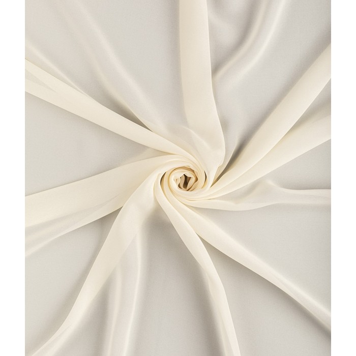 Тюль «Вуаль шелк», размер 300x260 см, цвет молочный