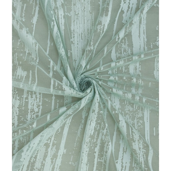 Тюль «Дождь», размер 200x260 см, цвет мятный тюль дождь размер 200x260 см цвет мятный