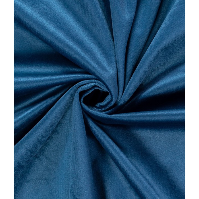 

Штора «Бархат», размер 180x275 см, цвет кобальт