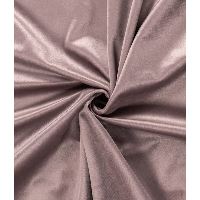 Штора «Велюр», размер 200x260 см, цвет лиловый