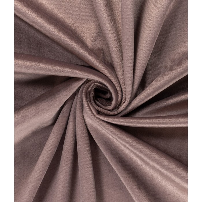 Штора «Велюр», размер 200x280 см, цвет какао