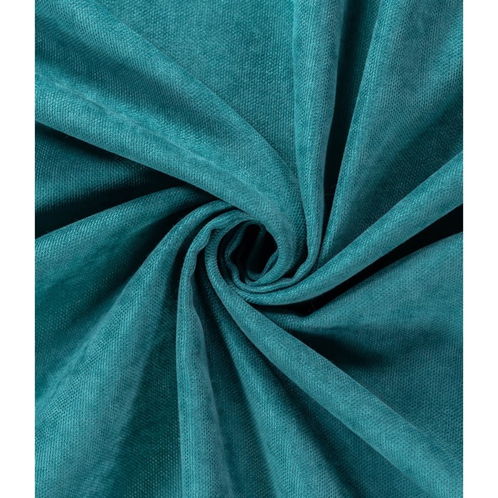 Штора «Канвас», размер 200x260 см, цвет бирюзовый