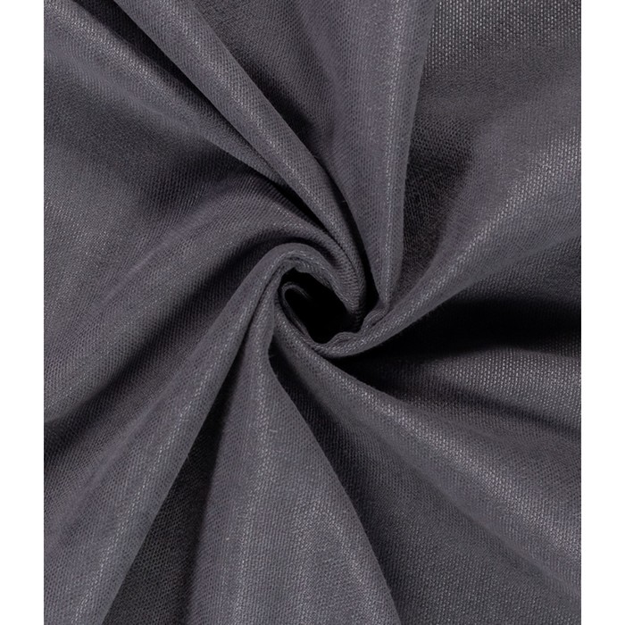 

Штора «Канвас», размер дизайн 150x260 см, цвет графит