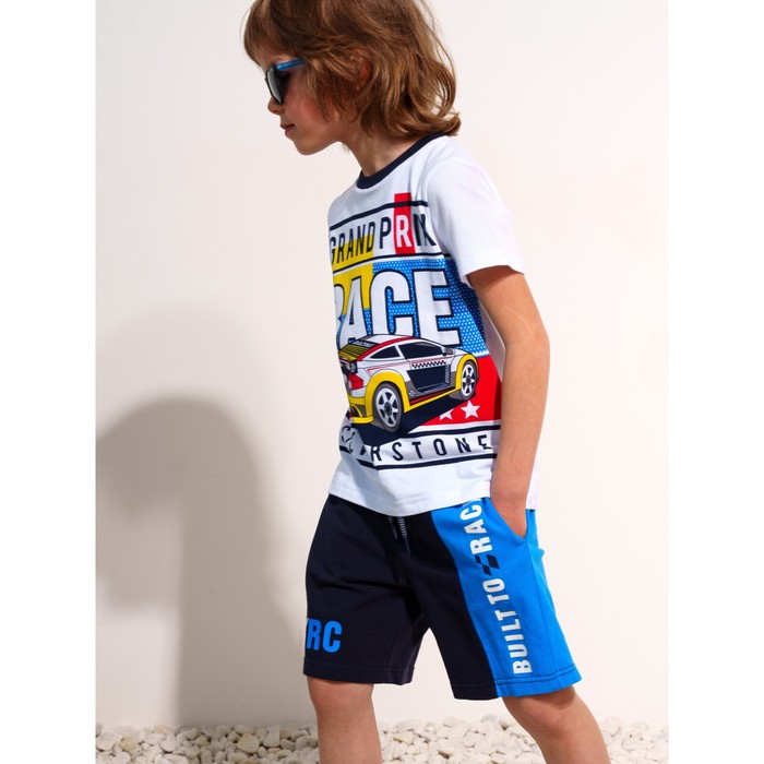 

Шорты трикотажные для мальчиков, рост 104 см, 2 шт