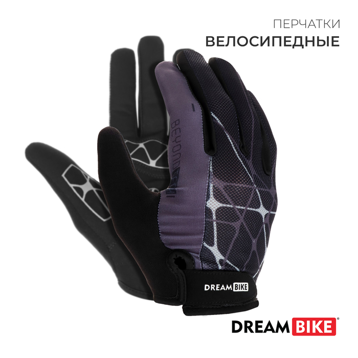 Перчатки велосипедные Dream Bike, мужские, р. M