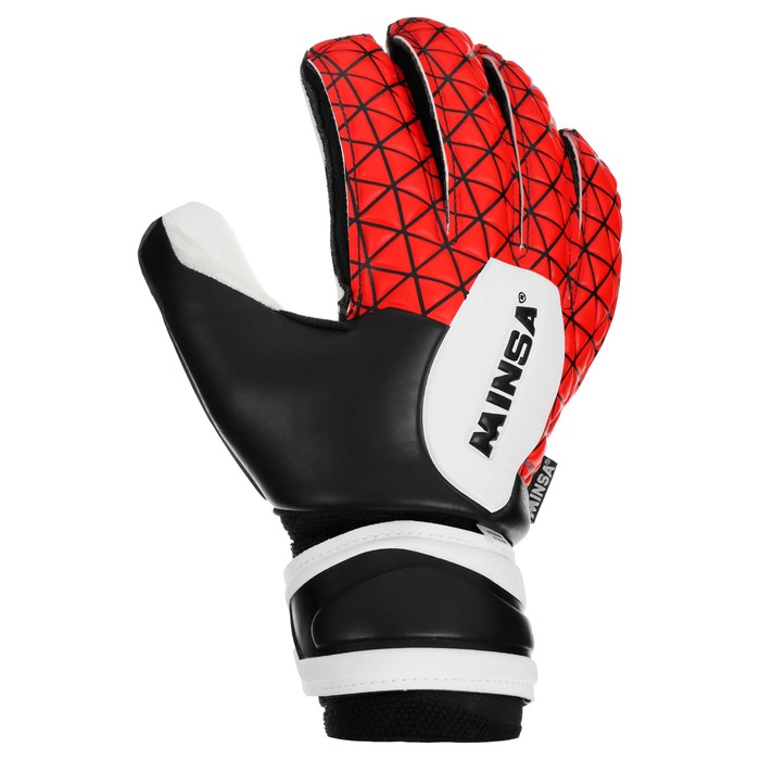 Вратарские перчатки MINSA GK355 Artho-fix, р. 6 перчатки вратарские alphakeepers expert rf comfort 9 163101 р р 6 белый