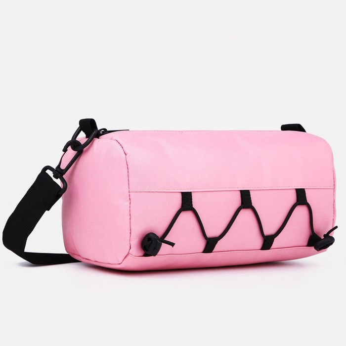 Сумка спортивная на молнии, цвет розовый спортивная сумка на пояс ss01 розовый