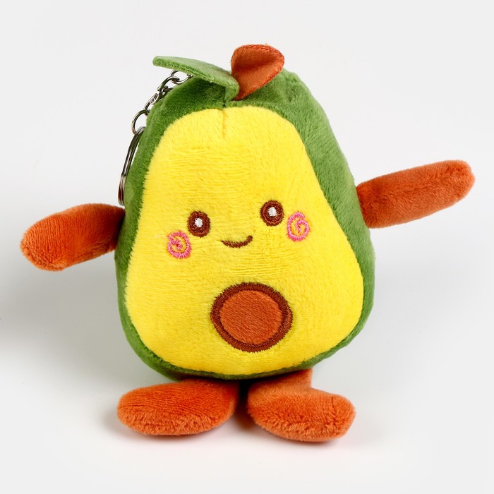 Мягкая игрушка «Авокадо» на брелоке, 10 см мягкая игрушка авокадо на брелоке
