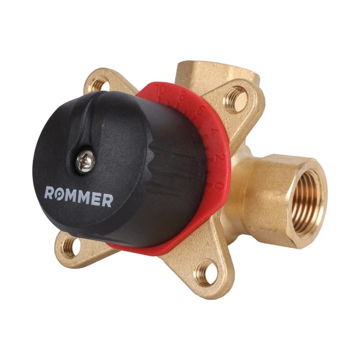 

Клапан смесительный ROMMER RVM-0003-002515, 1/2", 3-х ходовой, KVs 2,5