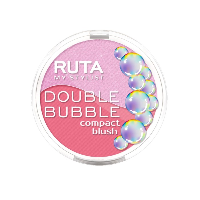 цена Румяна двойные Ruta DOUBLE BUBBLE, компактные, тон 103, 2х4,5г