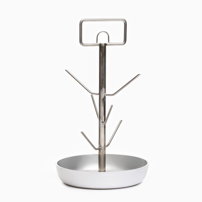 

Ёлочка для тандыра, сковорода d-23 х h-4 см, ёлочка d-21 х h-33 см, общая h-40 см, 6 шипов