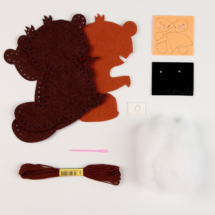 фото Набор для создания игрушки из фетра «бобрик» школа талантов