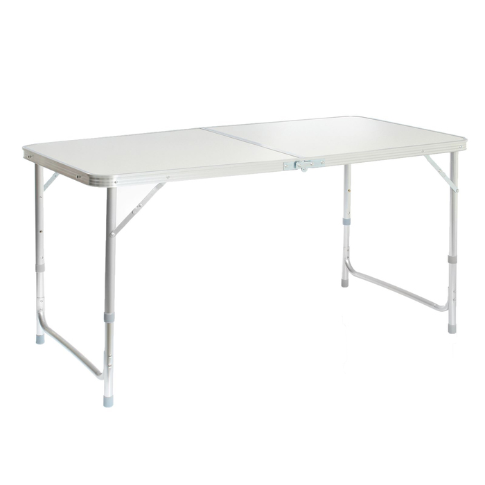 Стол туристический, складной, алюминиевый 120 х 60 х 70 см