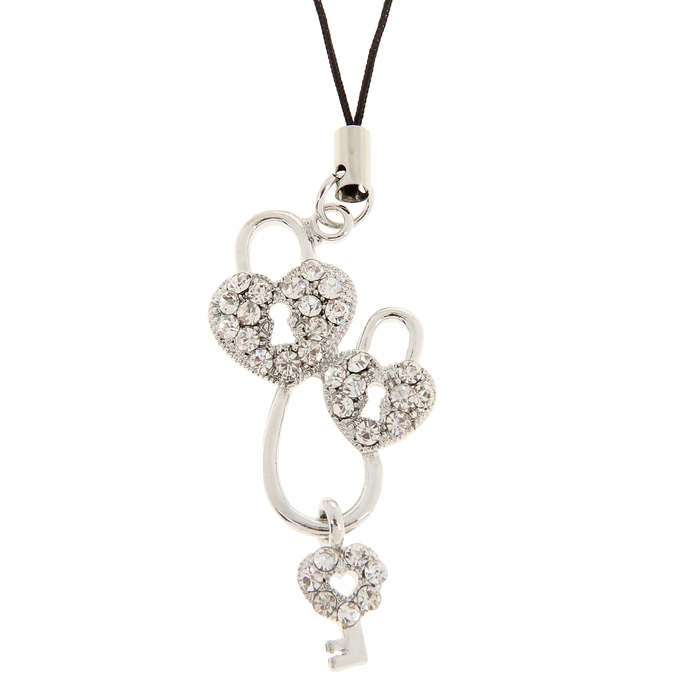 Подвеска для телефона "Ключ от сердца"