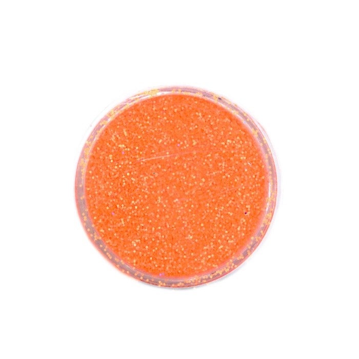 Меланж-сахарок для дизайна ногтей TNL, №21 неон оранжевый