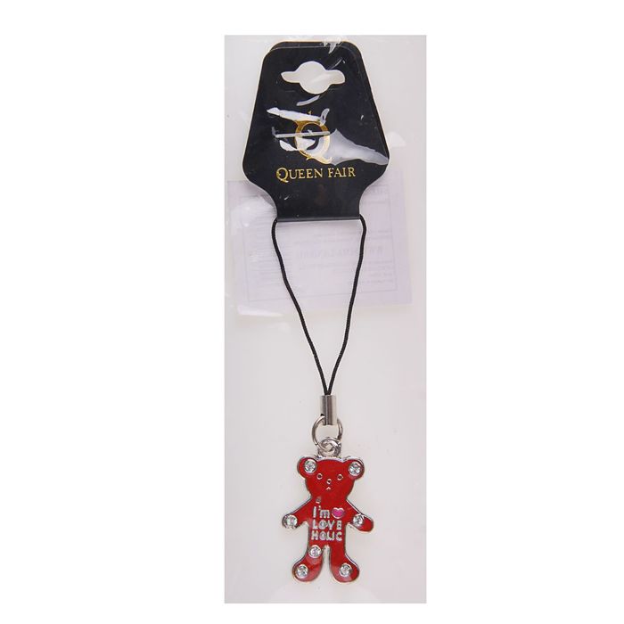 Подвеска для телефона "Мишутка", цвета МИКС