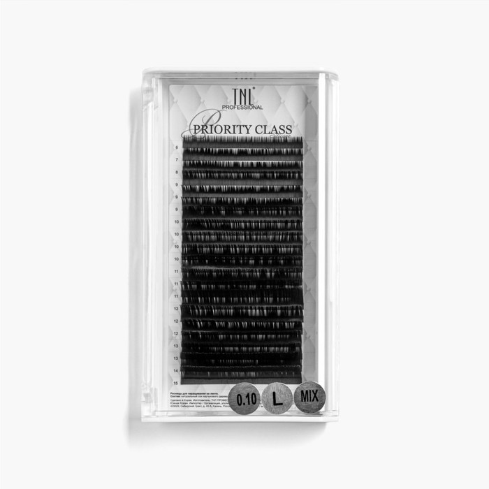 

Ресницы на ленте TNL Priority Class 0,10, L, MIX №2, 6-15 мм, 20 линий
