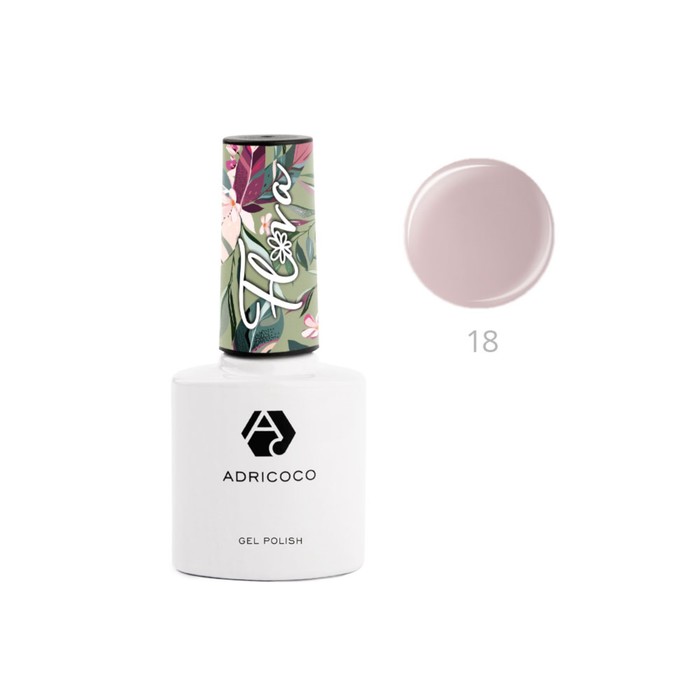 

Гель-лак Adricoco FLORA, №18, дикий тюльпан, 8 мл
