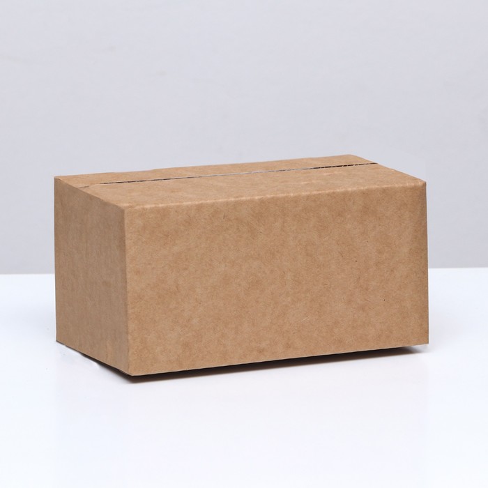 Коробка складная, бурая, 20 х 11,2 х 10 см коробка складная бурая 20 х 20 х 20 см