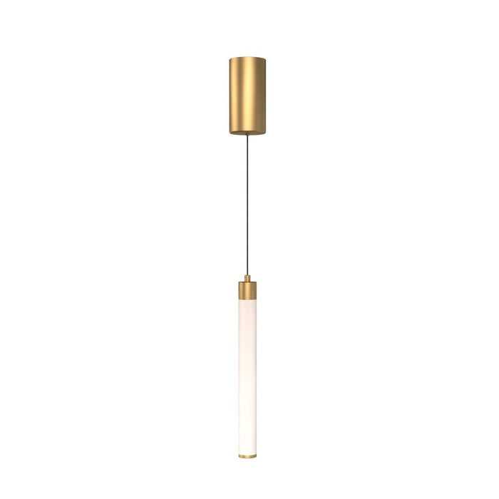 Светильник подвесной Technical P022PL-L10MG3K, LED, 10Вт, 3х3х50,6 см, 1000Лм, цвет золото