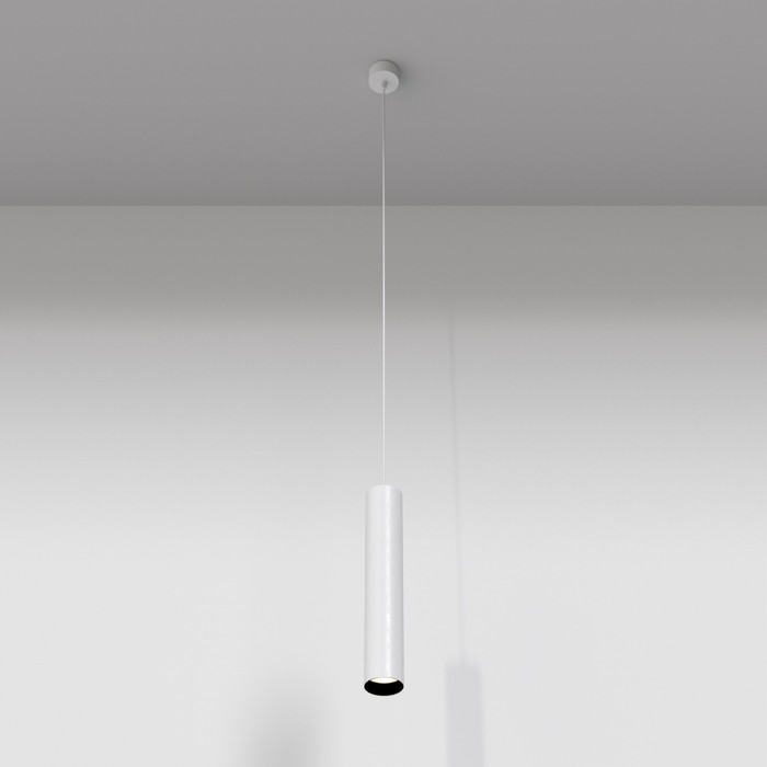 Светильник подвесной Technical P072PL-L12W3K, LED, 12Вт, 5,2х5,2х30 см, 1180Лм, цвет белый