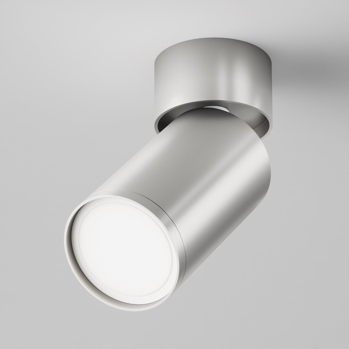 Светильник потолочный Technical C050CL-U-1S, 1хGU10, 10Вт, 5,2х5,2х12,8 см, цвет матовое серебро