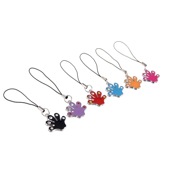 Подвеска для телефона "Рука", цвета МИКС