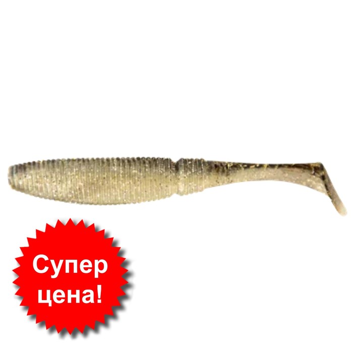 

Приманка съедобная Allvega Power Swim, 10 см, 9 г, 4 штуки, цвет gold shine minnow