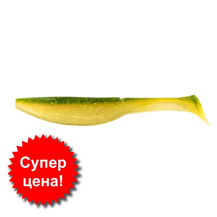 

Приманка съедобная Allvega Belly Dance Shad, 7 см, 3.5 г, 7 штук, цвет ayu