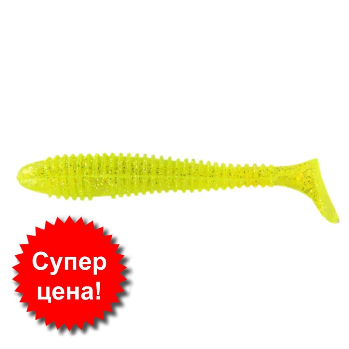 

Приманка съедобная Allvega Fat Bonito, 9.5 см, 8.5 г, 4 штуки, цвет chartreuse