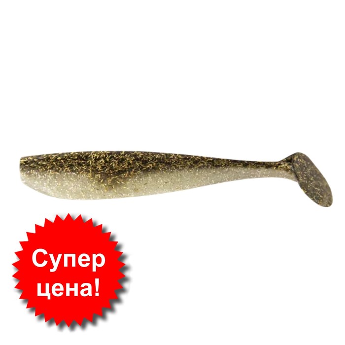 

Приманка съедобная Allvega Tail Shaker, 12.5 см, 13 г, 5 штук, цвет gold shine minnow