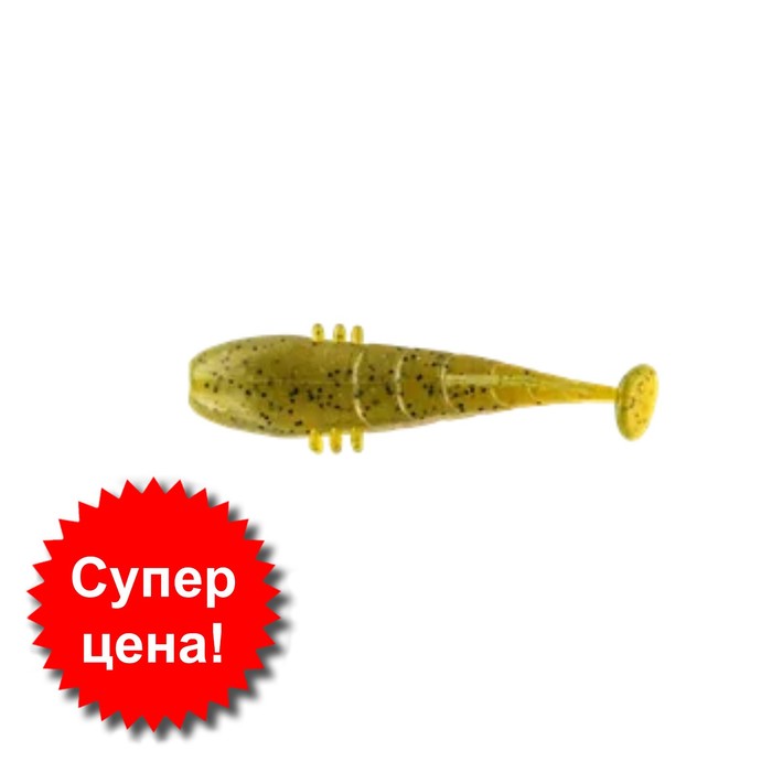 

Приманка съедобная Allvega Bullhead, 5 см, 2.3 г, 7 штук, цвет green pumpkin