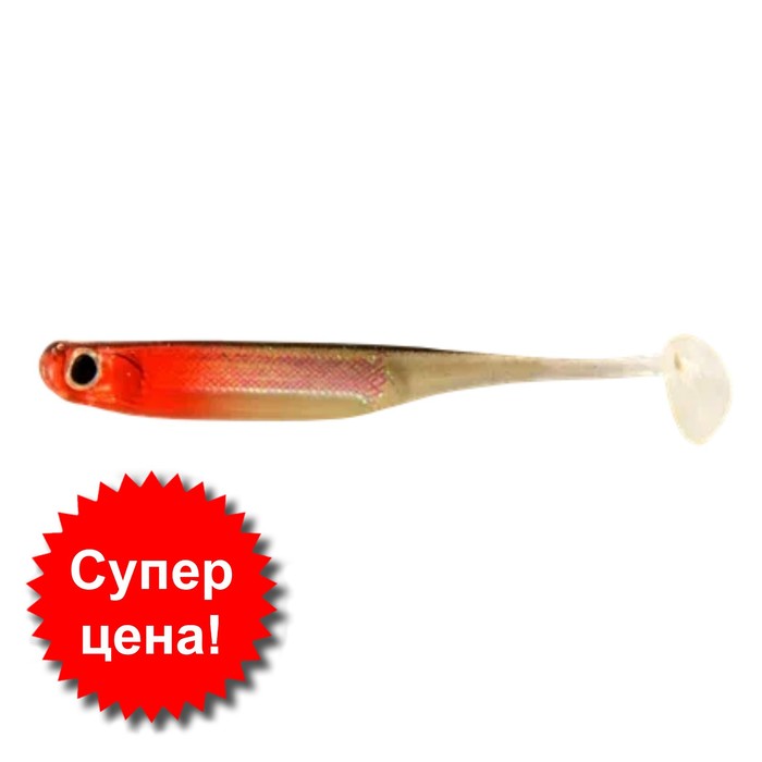 

Приманка съедобная Allvega LL Flashy Shad, 11,5 см, 5.4 г, 4 штуки, цвет RH minnow