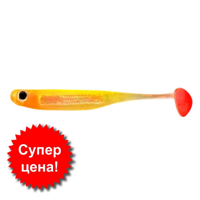 

Приманка съедобная Allvega LL Flashy Shad, 11,5 см, 5.4 г, 4 штуки, цвет clown RT