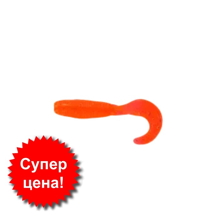 

Приманка съедобная Allvega Tadpole, 5 см, 0.56 г, 15 штук, цвет japanese red shine