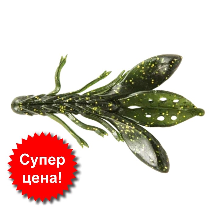 

Приманка съедобная Allvega Juicy Craw, 9 см, 12.5 г, 3 штуки, цвет watermelon gold flake