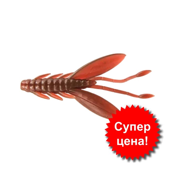 

Приманка съедобная Allvega Tiny Craw, 8.5 см, 4.6 г, 5 штук, цвет motor oil