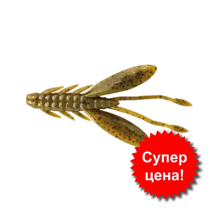 

Приманка съедобная Allvega Tiny Craw, 8.5 см, 4.6 г, 5 штук, цвет beer w/pepper