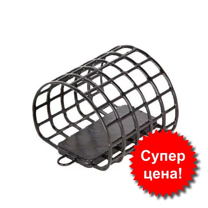 

Кормушка-сетка металлическая Allvega Агидель, размер 60 мл, 30 г, чёрная