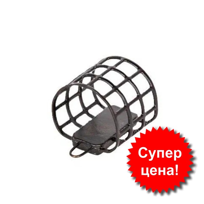 

Кормушка-сетка металлическая Allvega Агидель, размер 20 мл, 30 г, чёрная