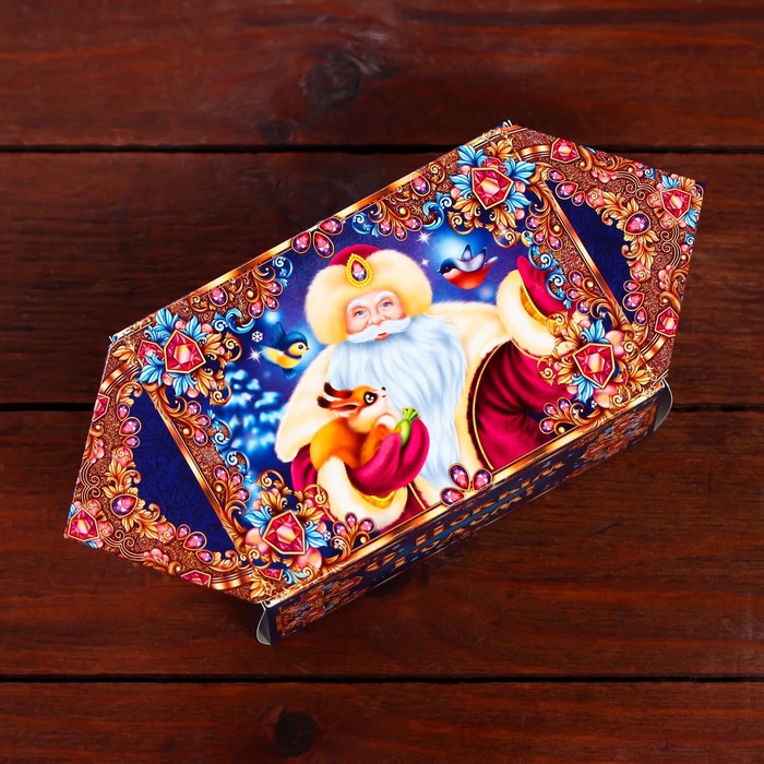 Подарочная коробка Дорогобогато, конфета малая 9 х 5,8 х 12,8 см подарочная коробка конфета снеговички 10 х 20 х 4 3 см